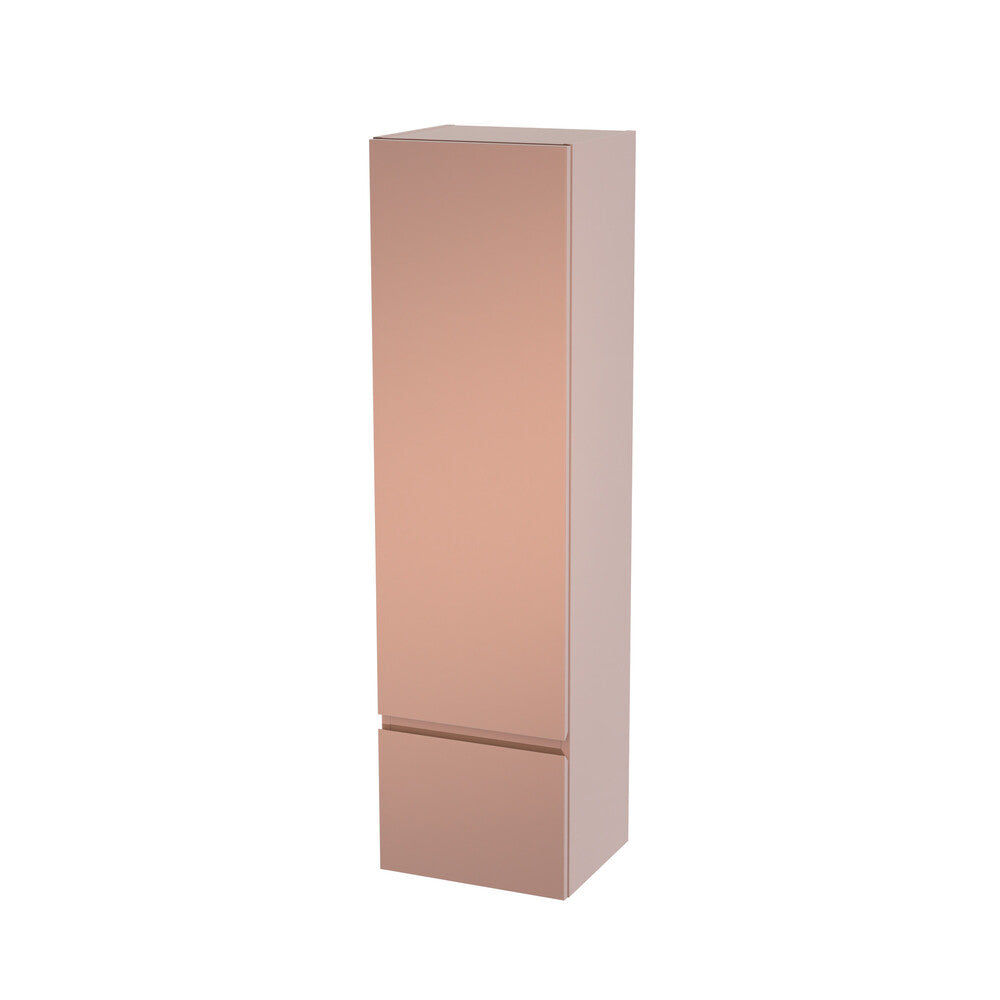 Van Marcke Arista armoire colonne L400xH1445xP340mm 2portes droite Soft Black