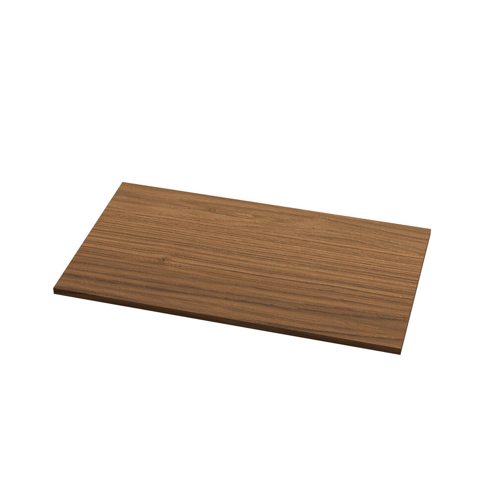 Van Marcke Vero vanity top L800xH18xP500mm Castello Oak Brown