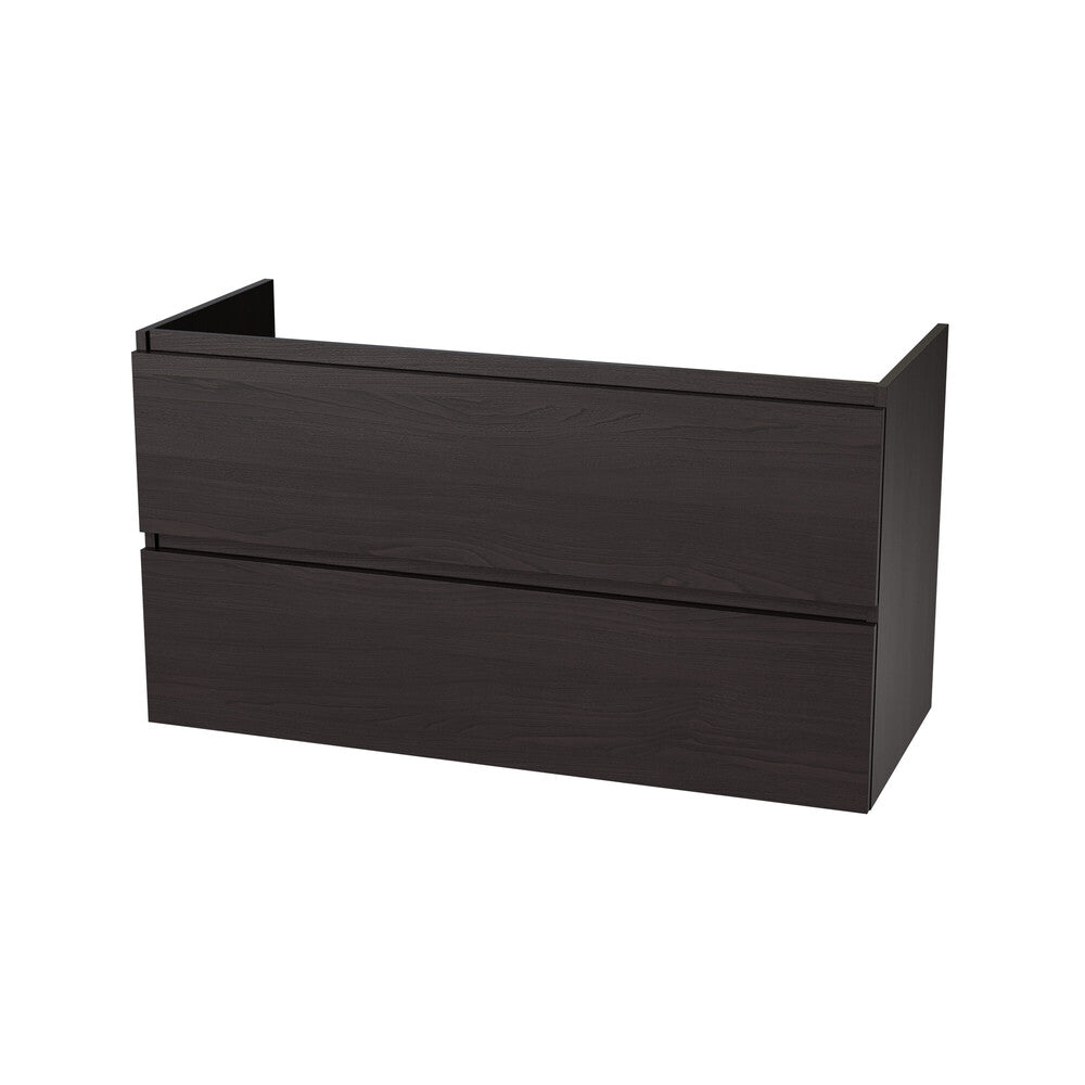 Van Marcke Ventus Due onderkast B1200xH640xD495mm 2laden Charcoal Asche