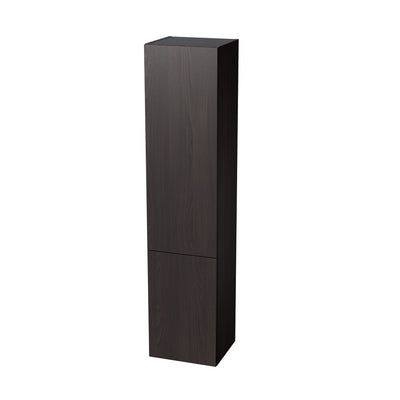 Van Marcke Novo Due cabinet W400xH1720xD360mm 2 right-hand doors Charcoal Ash