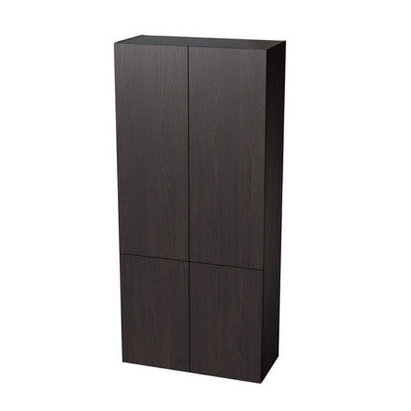 Van Marcke Novo Due armoire L800xH1720xP360mm 4portes Charcoal Asche