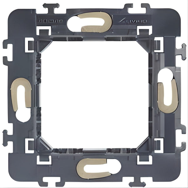 Support 2 modules living entre - axe 71mm - fixation vis