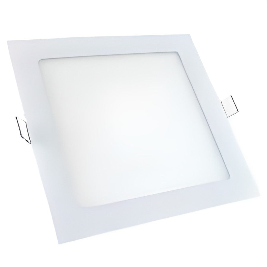 Fin downlighter Led carré 220 x 220mm 18W 4000K Blanc