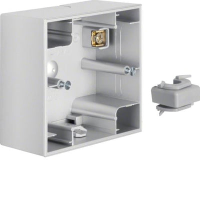 Berker K.5 aluminium 1-voudige opbouwdoos