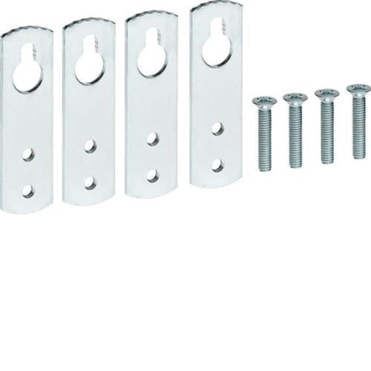 Set de 4 pôles attes de fixation murale - Vega D