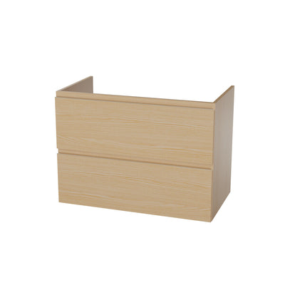 Van Marcke Fortitudo Due sous-meuble L800xH640xP495mm 2tiroirs desert ash