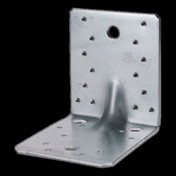 Bevestigingshoek 90x105 mm verzinkt