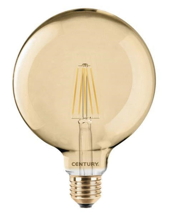 Lampe filament Led dorée globe - 12W - E27 - 2200K - 1350lm - dimmable - IP20