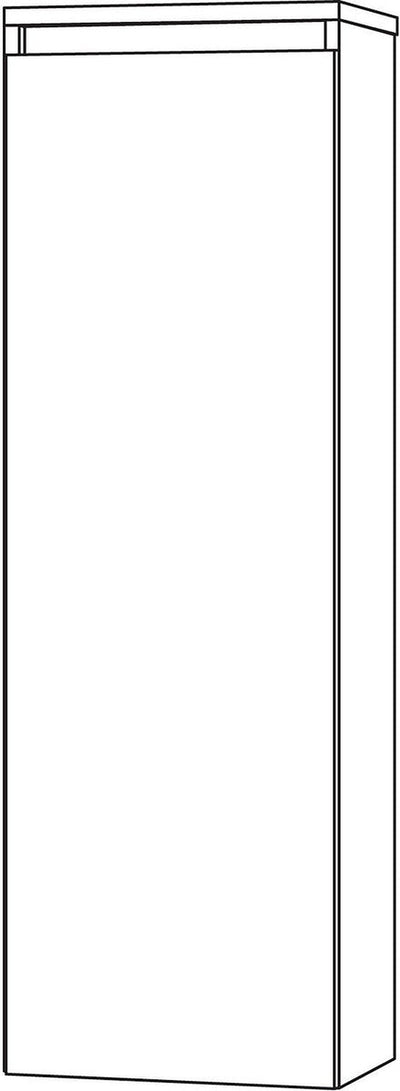 Demi-colonne Molto 1 porte 40 cm blanc poudré