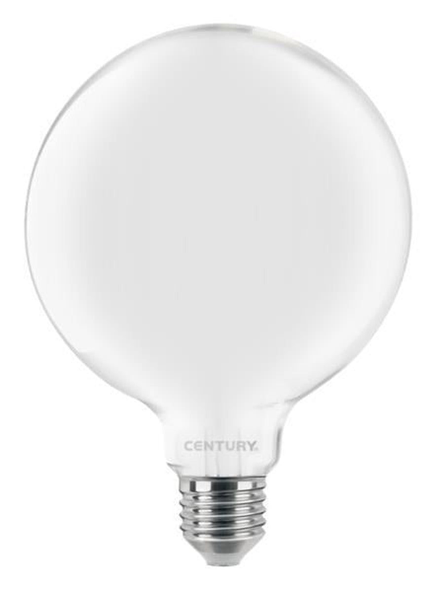 Matte bolvormige LED-filamentlamp - 12W - E27 - 3000K - IP20