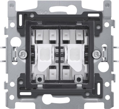 Switch base for blinds, electrical isolation, 10A X / 250Vac, quick connection, fixing