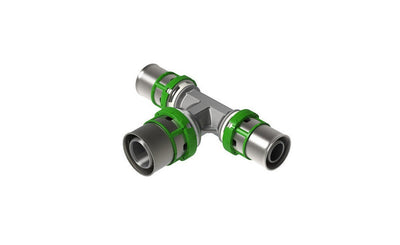 T-stuk gereduceerd meerlagen Skinpress 3 x 32-26-26