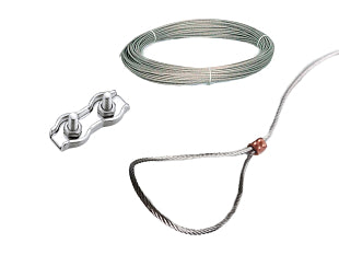 Câble en acier inoxydable pour suspension de pompe 85m