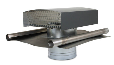 Ventilair MCTHN400 chapeau toiture métallique noir D 400 mm