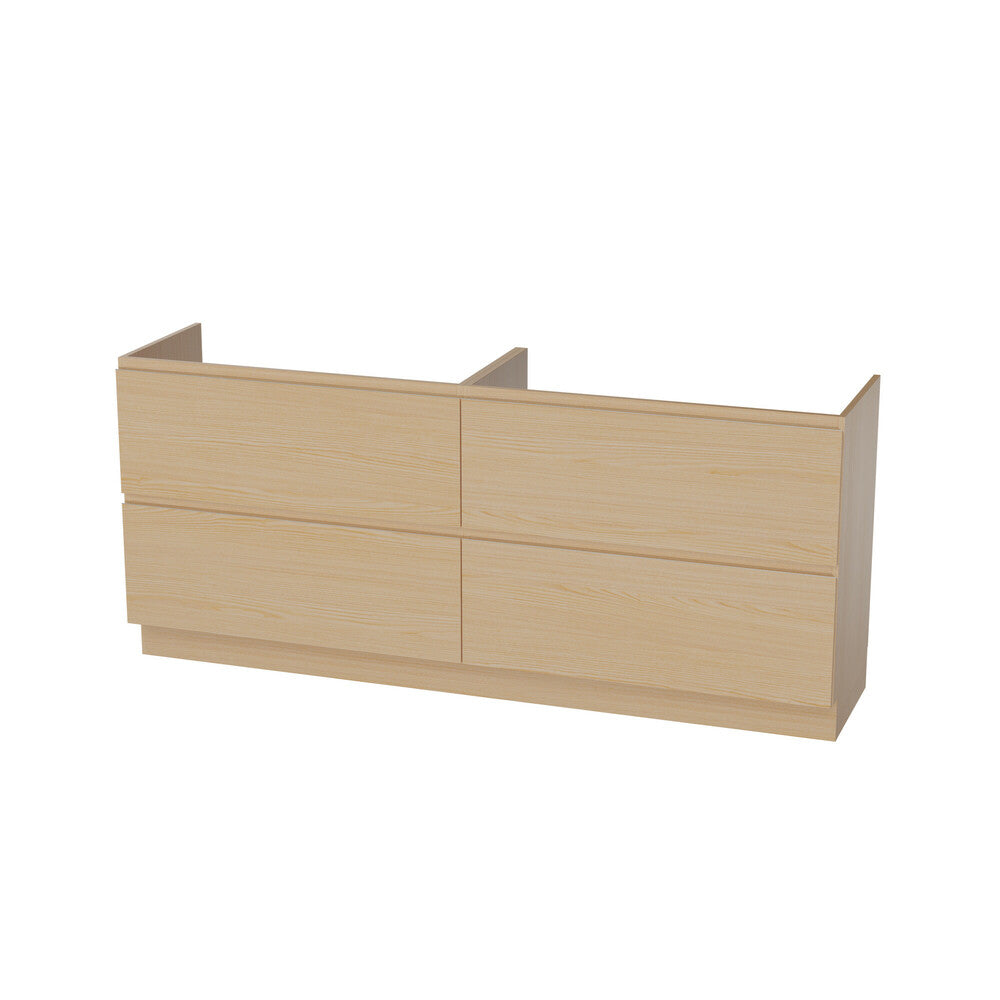 Van Marcke Fortitudo Tre sous-meuble L1800xH880xP495mm 4tiroirs desert ash