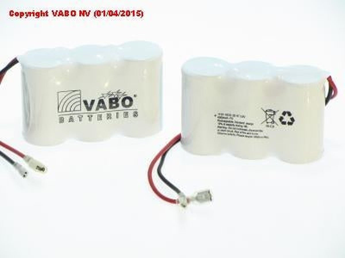 Ni-Cd 3D 4500 HT ZAZ + 6.3 Female - 2.8 Female 3.6V 102 x 34 x 59 / 64014