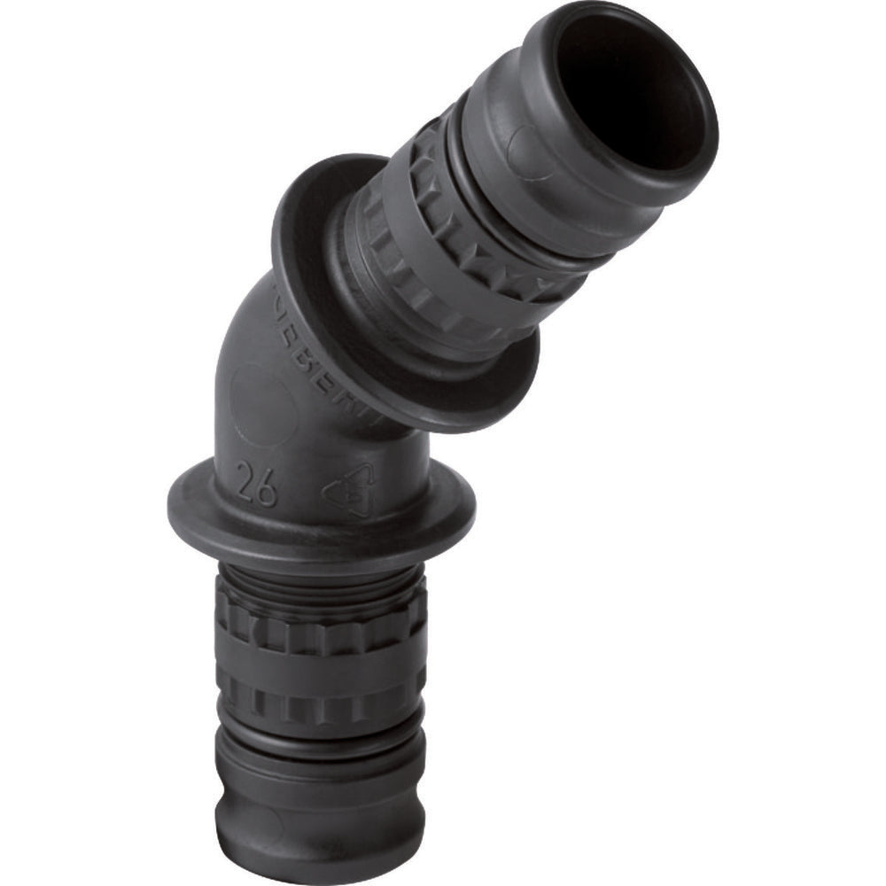 Geberit Mepla raccord coude 45° PVDF 63