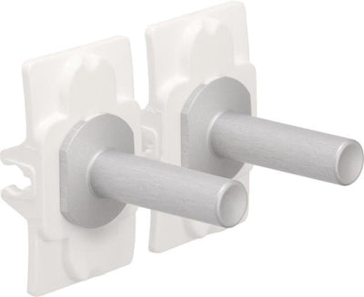 Niko Double Switch - Grey Aluminium