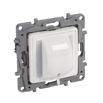 Niloé interrupteur à tirage 10AX 250V Blanc à griffes