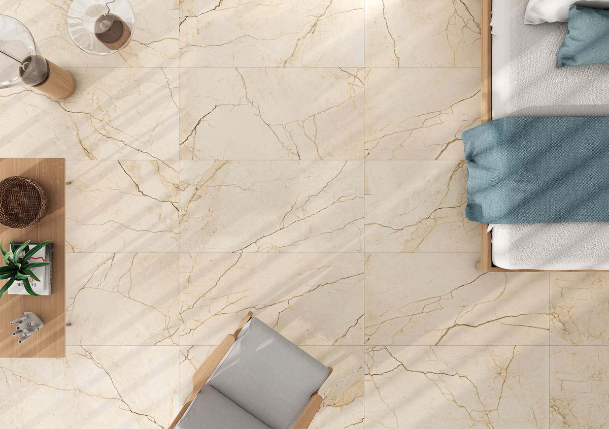 TAU Avorio Cream Matt 100x100 Rec