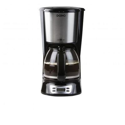 Cafetière Noir / Inox - 1,5L - avec minuterie