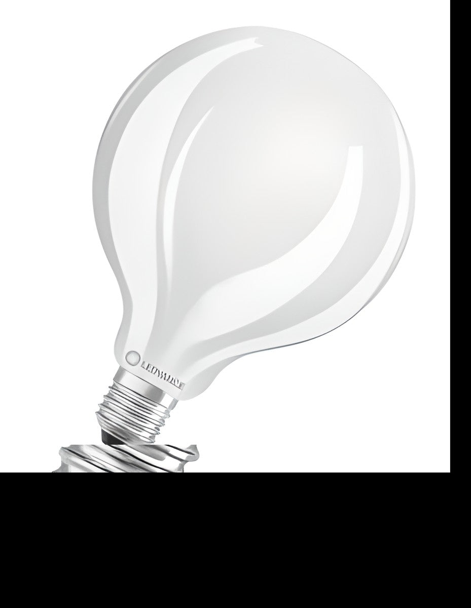 Lampe Led G95 forme sphérique classique 100 dimmable 11W 827 filament mat E27