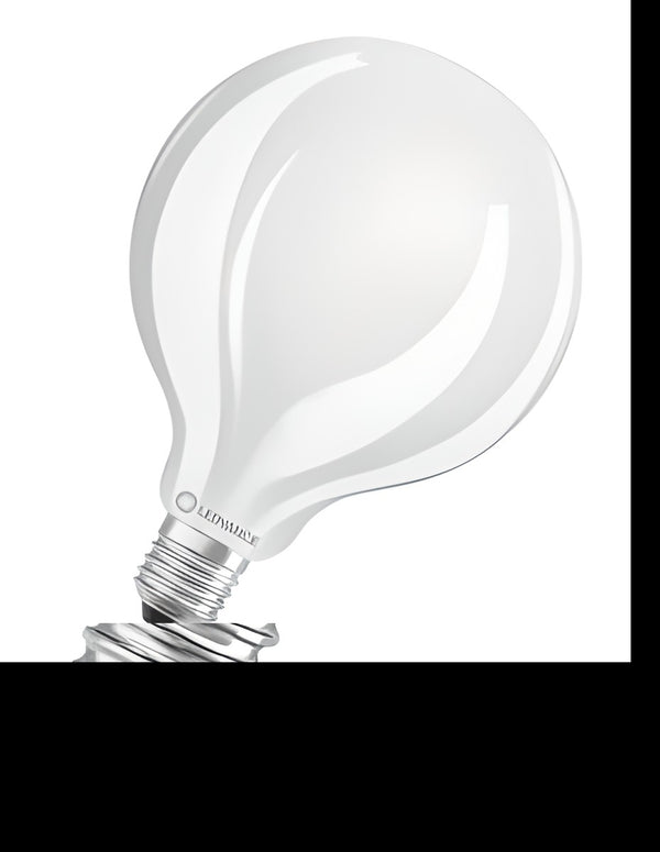 Lampe Led G95 forme sphérique classique 100 dimmable 11W 827 filament mat E27
