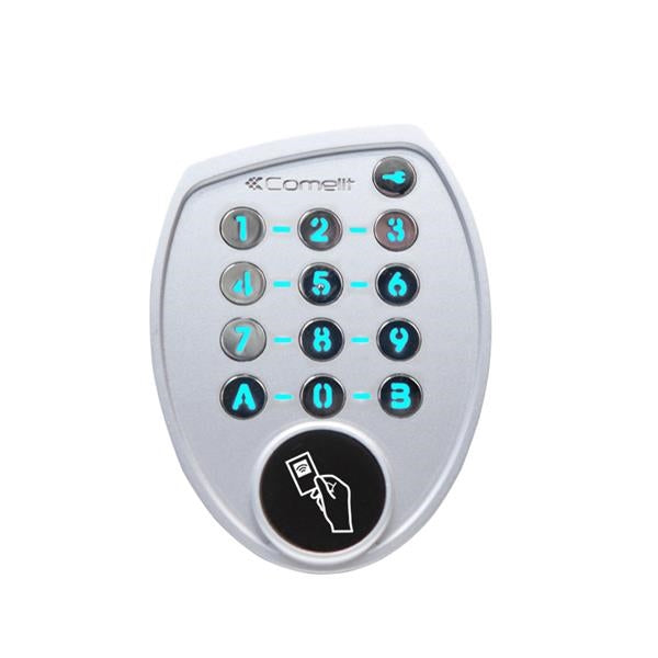 Clavier à codes 100 codes lecteur intégré, 500 badges