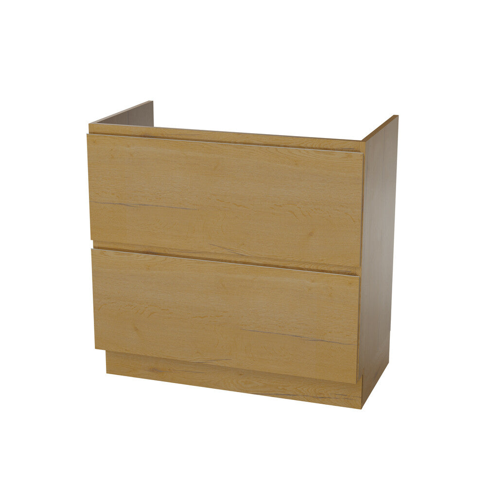 Van Marcke Fortitudo 45 Tre sous-meuble L800xH880xP455mm 2tiroirs halifax gold