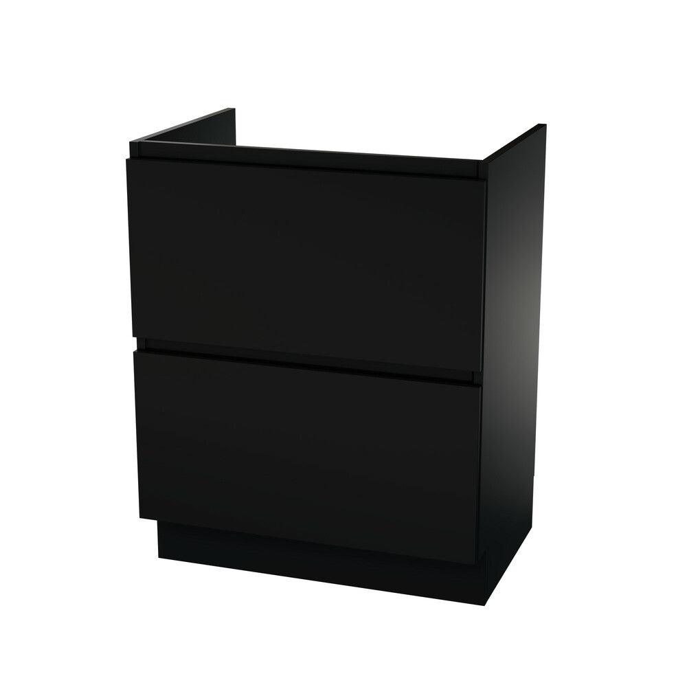 Van Marcke Ventus Tre sous-meuble B600xH880xD495mm 2tiroirs black