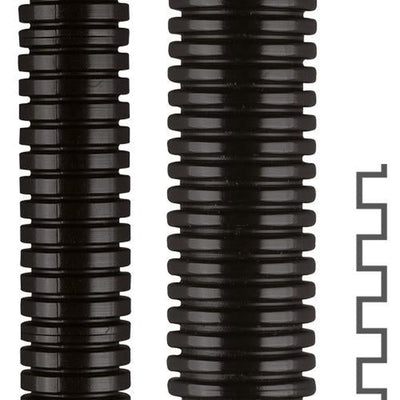 Tube flexible polyamide et raccords. Plastique. Couleur: Noir ou Gris. Résiste aux huiles jusqu'à 80