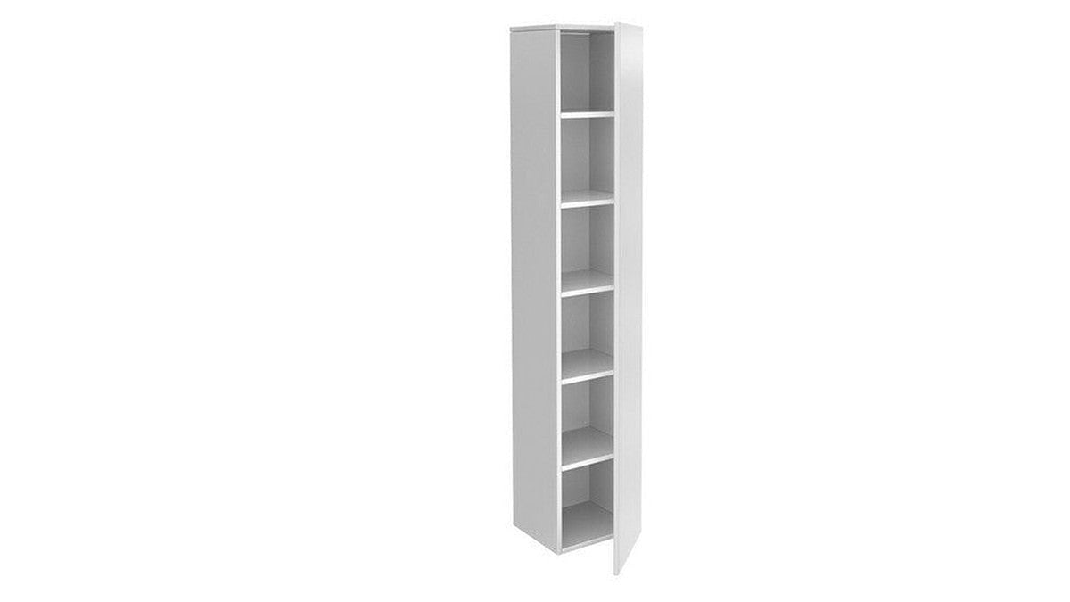 Falper Via Veneto Gola hoge kolomkast 1800 mm 1 deur rechts exclusieve kleur grijs