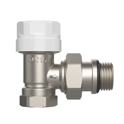 BELRAD ROBINET DE RADIATEUR – THERMOSTATIQUE – ÉQUERRE – M30 – 1/2" MF