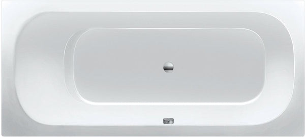 BAIN ACRYL TWIN DC 180X80 INCL.PIEDS BL.