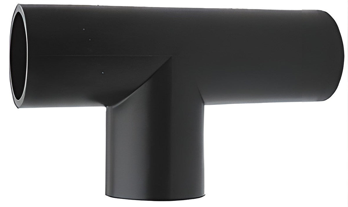 T-stuk PE Geberit 90° 125-63 mm