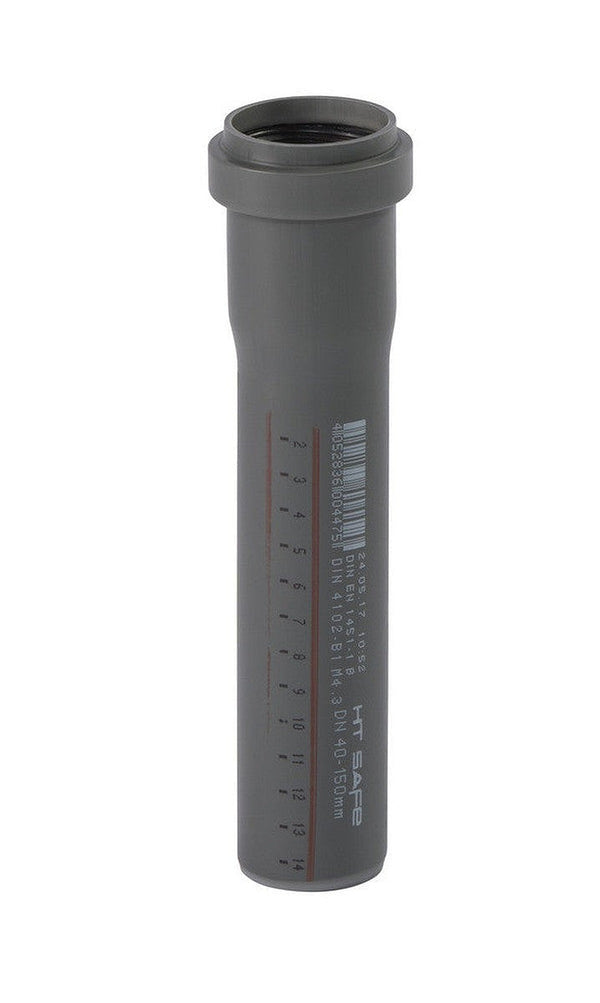 Ostendorf Kunststoffe HT-Safe EM afvoerbuis D40 L 1M