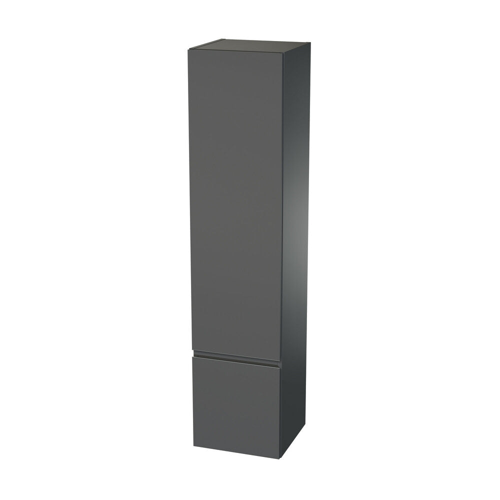 Van Marcke Fortitudo Uno armoire colonne L350xH1520xP340mm 2portes gauche Onyx