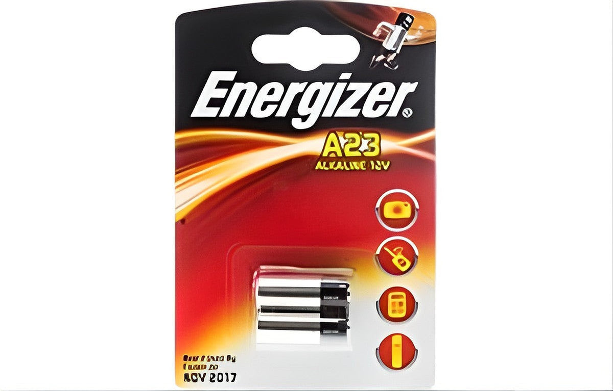 Energizer alkalinebatterij - 12V / A23 - 2 stuks