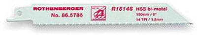 Rothenberger HSS Reciprocating Saw Blade 200mm - Pack of 5