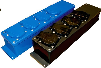 Bloc multiprises - 4 prises Noires - sans câble