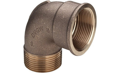 Viega coude 90° bronze 3/8"MF