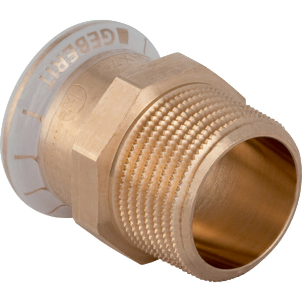 Geberit Mapress cuivre-eau manchon mixte avec filetage mâle 28-4/4"M