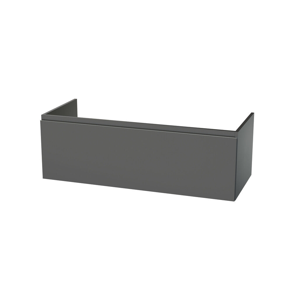 Van Marcke Fortitudo Uno sous-meuble B1200xH400xD495mm 1tiroir Onyx