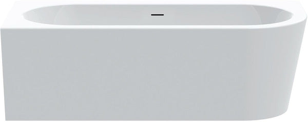 BAIGNOIRE POOL CORN.GAU 180-80 BL+VID.BL