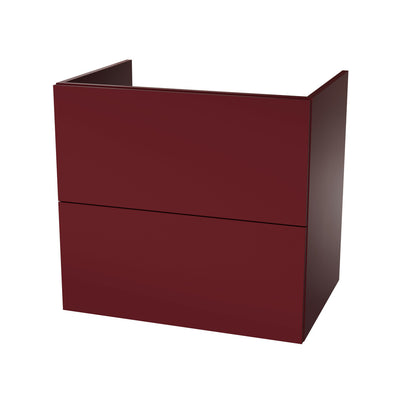 Van Marcke Novo Due sous-meuble B600xH650xD495mm 2tiroirs marron