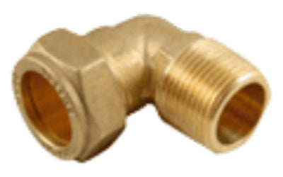 double-tapered elbow brass supply copper pipe 22x3/4"M