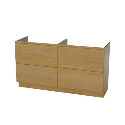Van Marcke Fortitudo Tre sous-meuble L1400xH880xP495mm 4tiroirs halifax gold