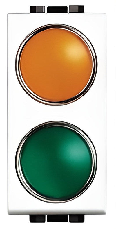 Témoin lumineux light Orange + vert