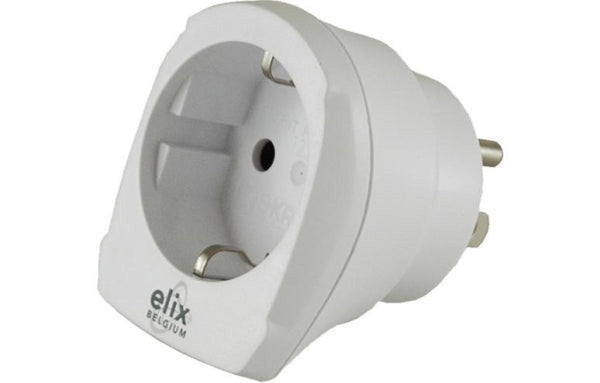 Adaptateur de voyage - prise européenne femelle / fiche américaine et asiatique mâle - 15A - 125V