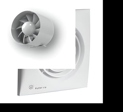 Ventilateur de gaine diamètre 100mm 15W 104m³ / h
